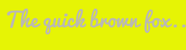 Image with Font Color BAB9B4 and Background Color E6F405